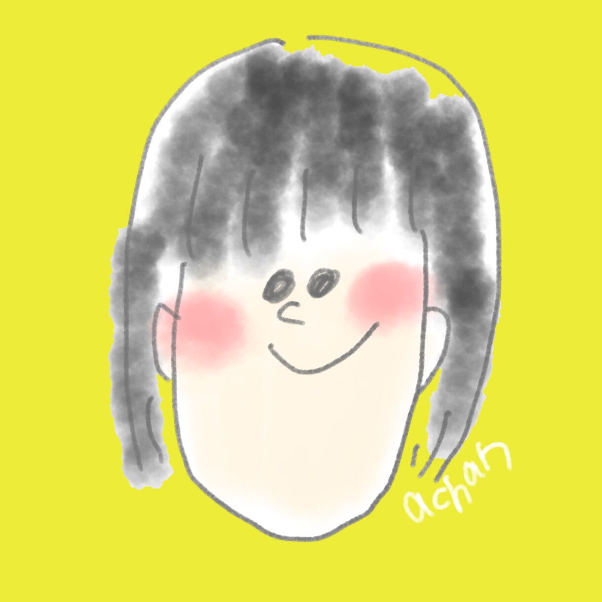 海外タッチで、水彩のほっこり似顔絵描きます 海外の子供が描いたような似顔絵を描きます。アイコンにも☺︎ イメージ4
