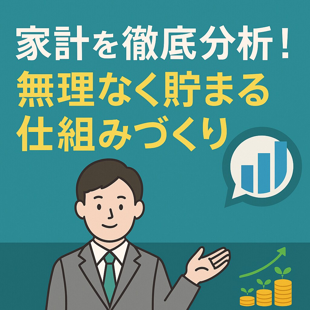 家計を徹底分析！無理なく貯まる仕組み作ります 購入後、1ヶ月家計改善の質問相談チャットし放題 イメージ1