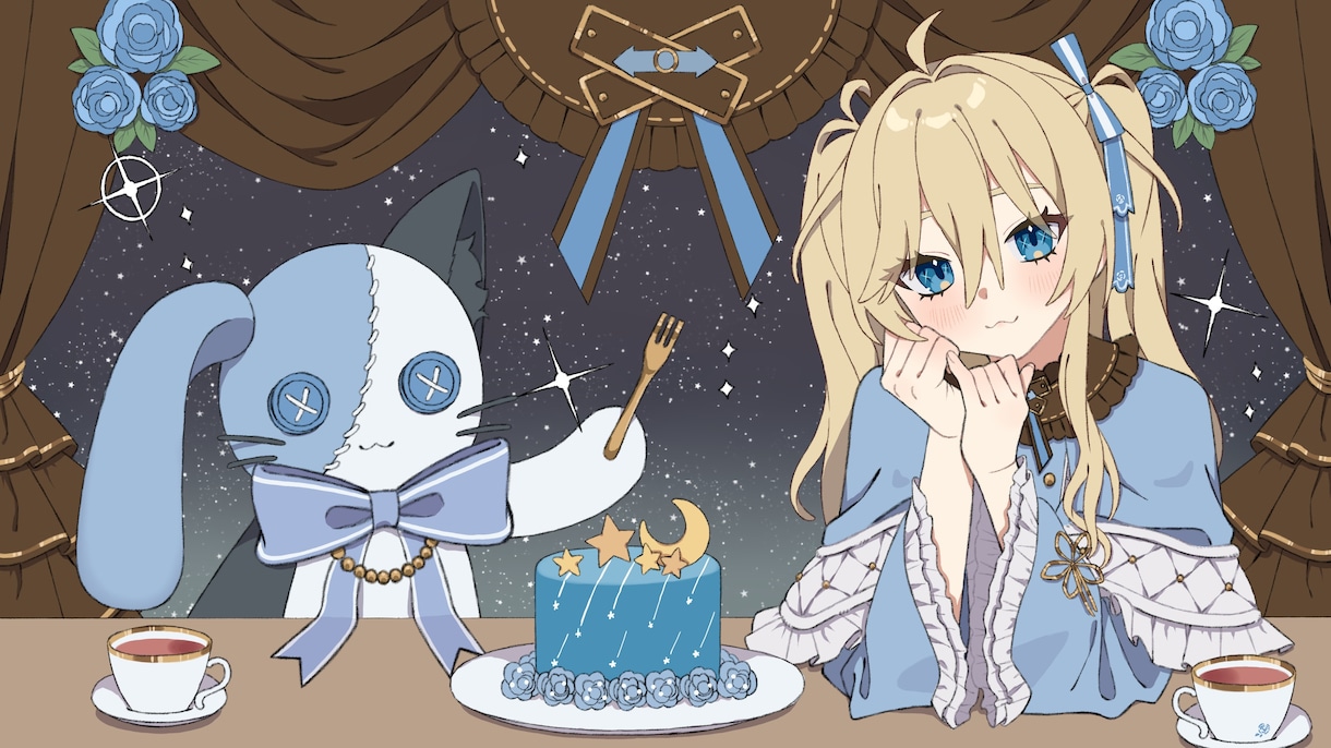 アニメ塗りのシンプルなイラスト作成します SNS用アイコン、サムネイル、グッズなどに！！ イメージ5