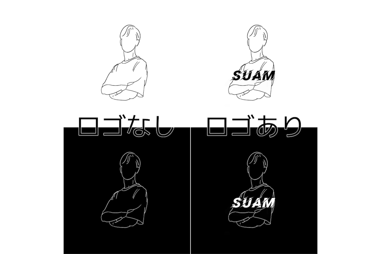 写真を元にシンプルな白黒イラストを作成します 写真と質問テンプレートと一緒にまずはお問い合わせください。 イメージ3