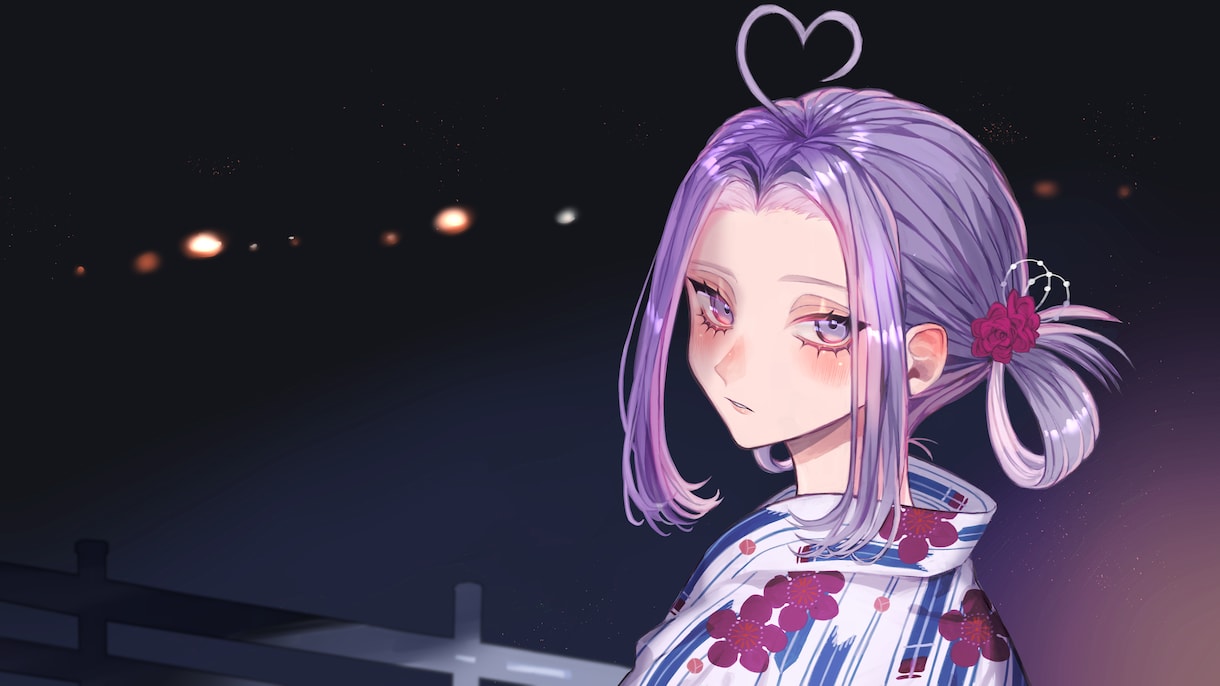 色鮮やかで目を惹く美しいイラスト描きます MVやサムネイル、立ち絵などに！ イメージ3
