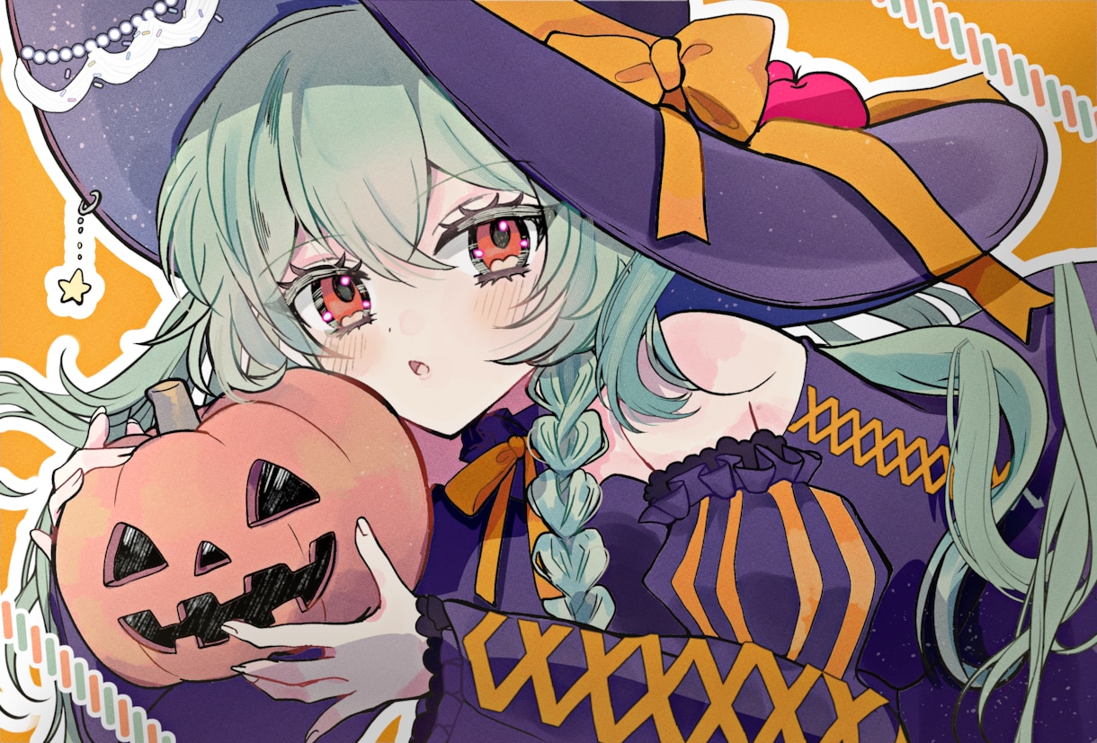 可愛いペアイラストを描きます アイコン向きのさっぱりした塗り方で夢絵を描きます イメージ4