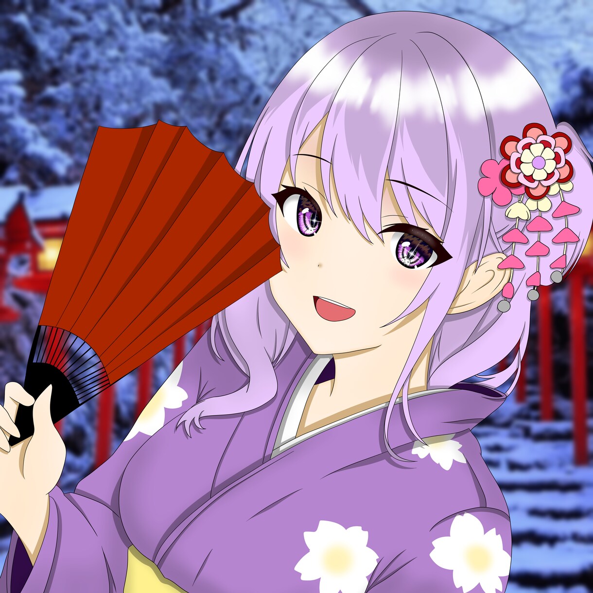 あなただけの可愛いアイコン描きます SNSや立ち絵に使えるアニメ風の可愛いアイコン描きます。 イメージ3
