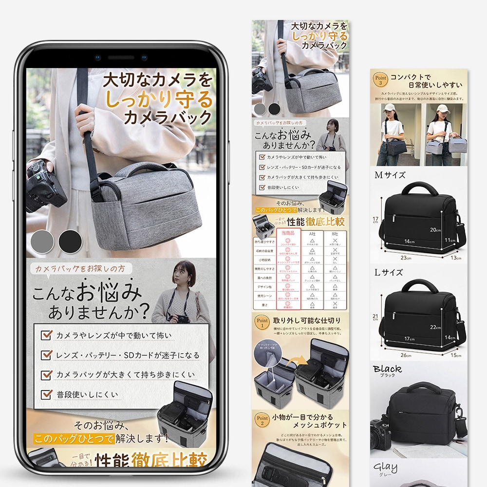 10枚：Amazon・楽天等の商品画像を作成します アリババ・タオバオなど中国サイトからのEC画像作成 イメージ5