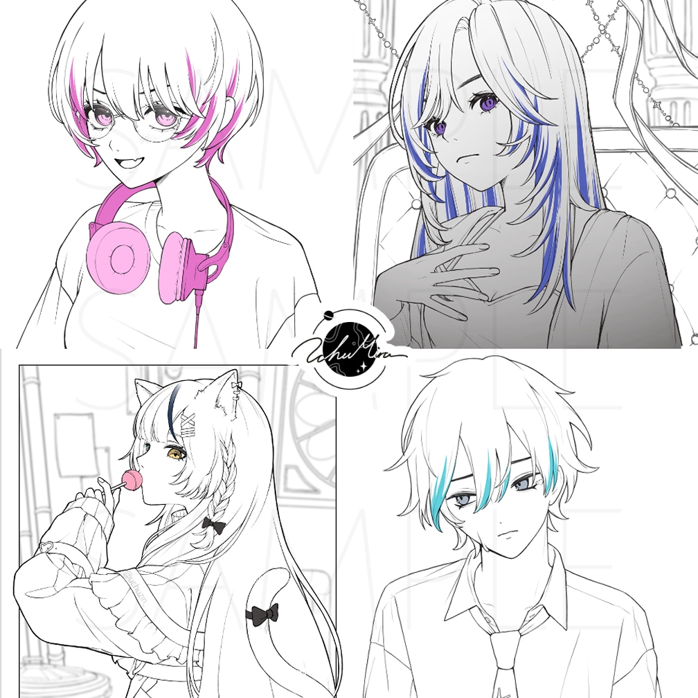 シンプルなかっこいいアイコンを制作します 低コストで雰囲気のあるアイコンイラストをご提供いたします！ イメージ6