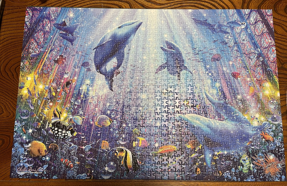 ジグソーパズル作成代行します 背景のようなジグソーパズルもたくさん作ってきました！！ イメージ1