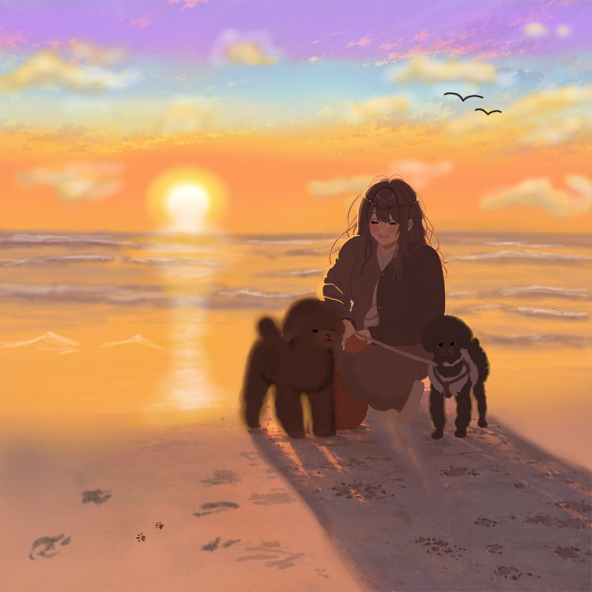 貴方の理想を形に！透明感あるイラストを制作します 〜一枚絵・立ち絵・MV・サムネ・ペット・キャラデザ〜 イメージ3