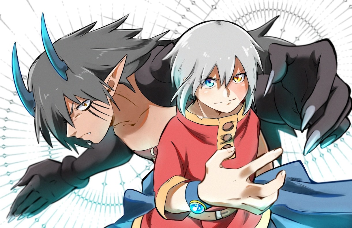 魂を入れる可愛いキャラデザします アニメ塗りでできます！可愛い元気なキャラ得意です！ イメージ4
