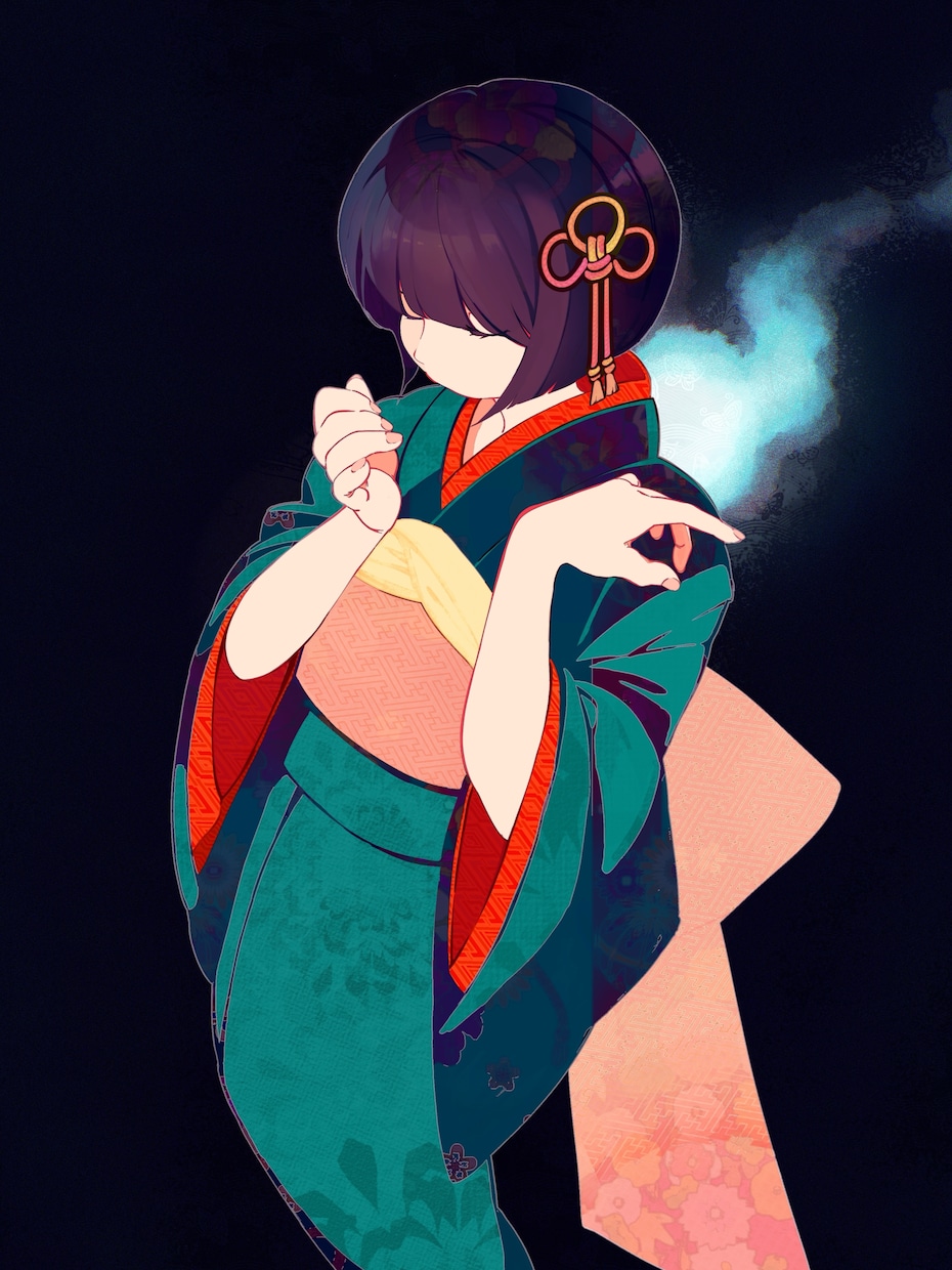 一枚絵を制作します かわいさと迫力を両立したイラストを丁寧に仕上げます イメージ2
