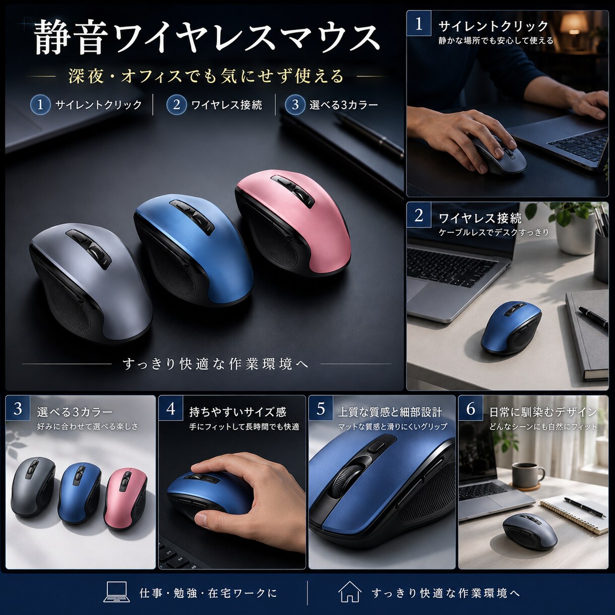 Amazon商品画像7枚を構成提案つきで制作します 丸投げOK｜撮影〜構成〜デザインまで一括対応。楽天拡張も対応 イメージ6