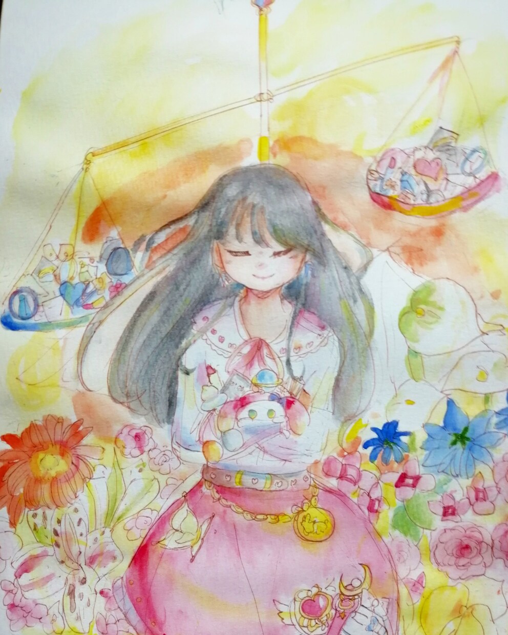 あなたの推しキャラオリキャラなんでも描きます 色鉛筆や水彩であなたのためだけに❣ イメージ2