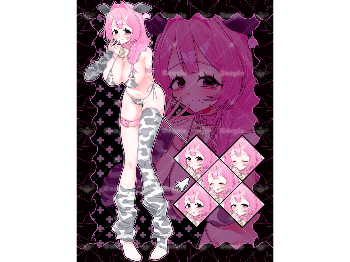 立ち絵を制作いたします 見栄えするイラストを制作させていただきます イメージ2