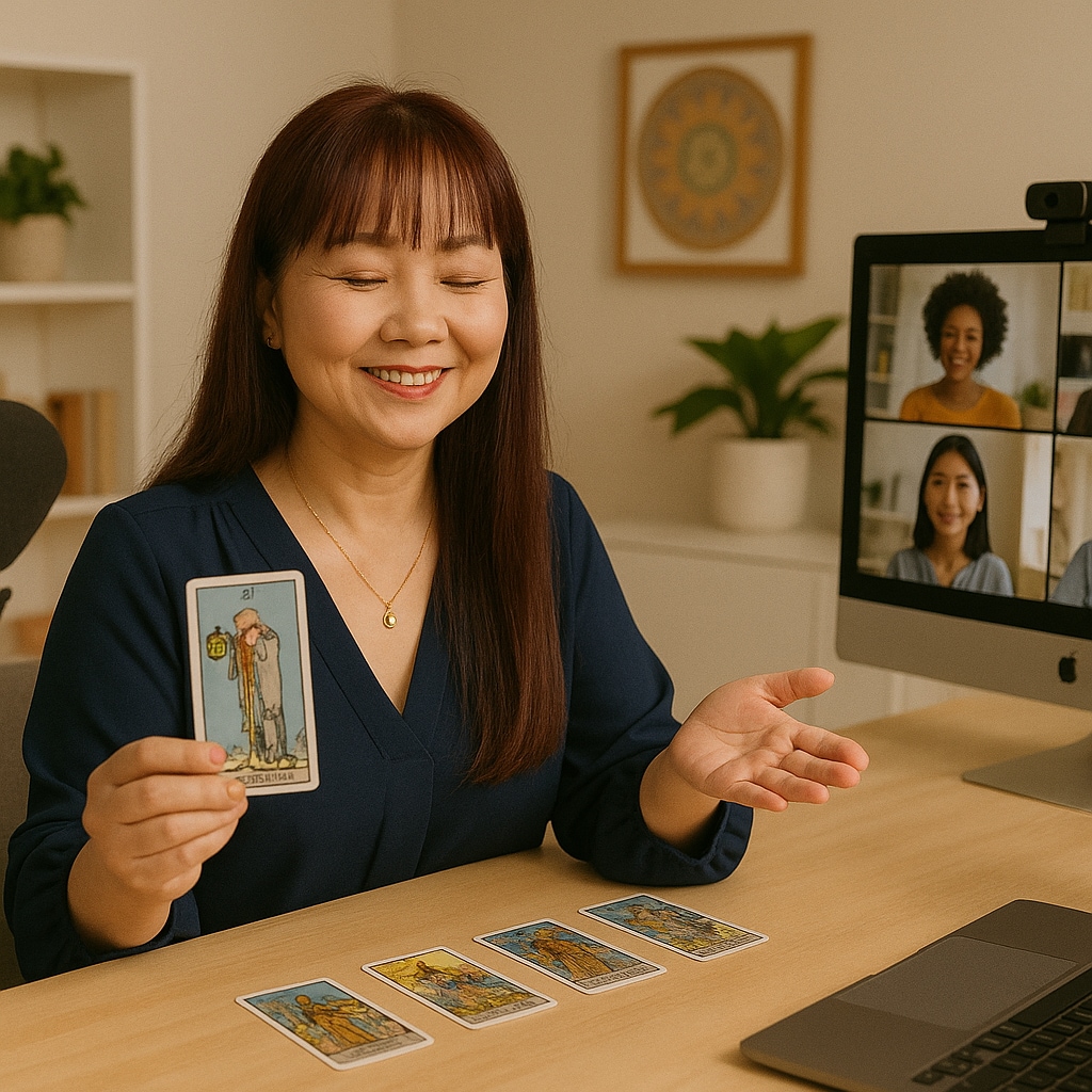 感謝され売れ続ける占い師へ、全力でサポートします 人の心に届く鑑定で、ありがとうが集まる寄り添い型占い師を育成 イメージ9