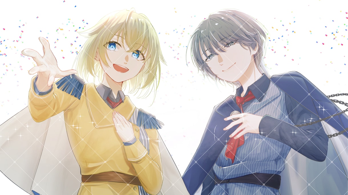 シンプルでカッコイイイラスト制作いたします 歌ってみたに使える安価でクオリティの高いイラスト制作します イメージ7