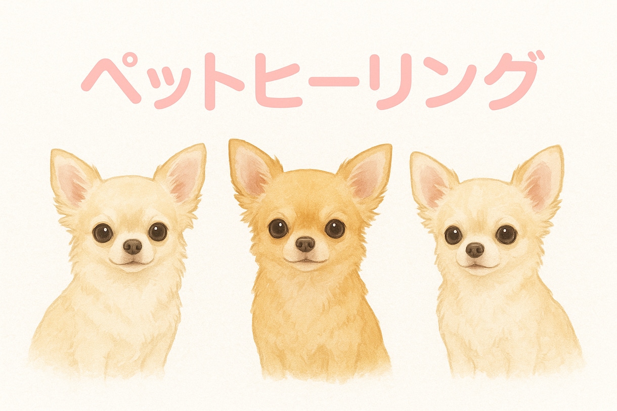 ペットちゃんの体と心のエネルギーケアをします 大事なペットに愛と癒し元気玉の遠隔ヒーリングをお届けします イメージ1