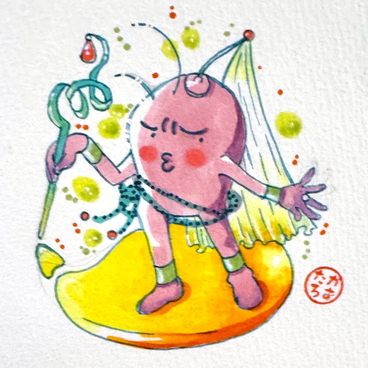 アナログイラストでキャラクターをお描きします 手描きの絵を飾って、ホッコリしませんか？ イメージ8