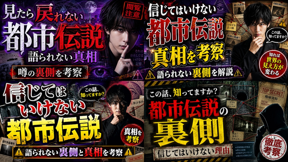 YouTubeサムネイル・バナー制作します SNS画像・ココナラ画像も格安対応！お気軽に相談下さい。 イメージ9