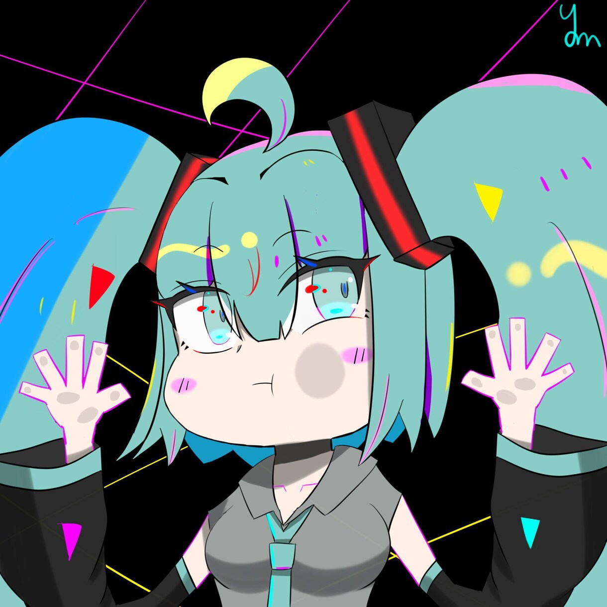 MVのイラストを作成します ボカロなどのMVをデフォルメイラストで作成します！ イメージ1