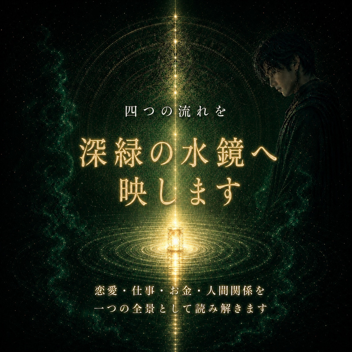 あなたの悩みの奥にある答えと進む道を霊視します 恋愛・仕事・お金・人間関係｜胸の内を水鏡に映します イメージ5