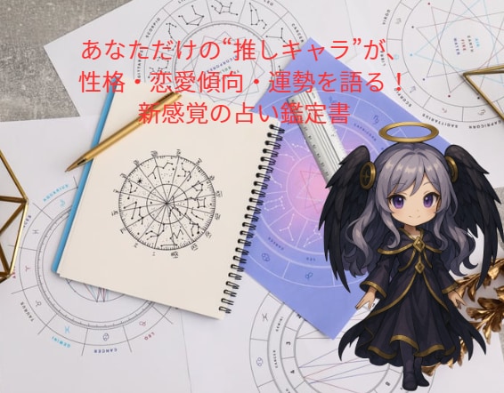キャラクター占い鑑定します キャラクターが語る新感覚の占い鑑定書♪ イメージ1