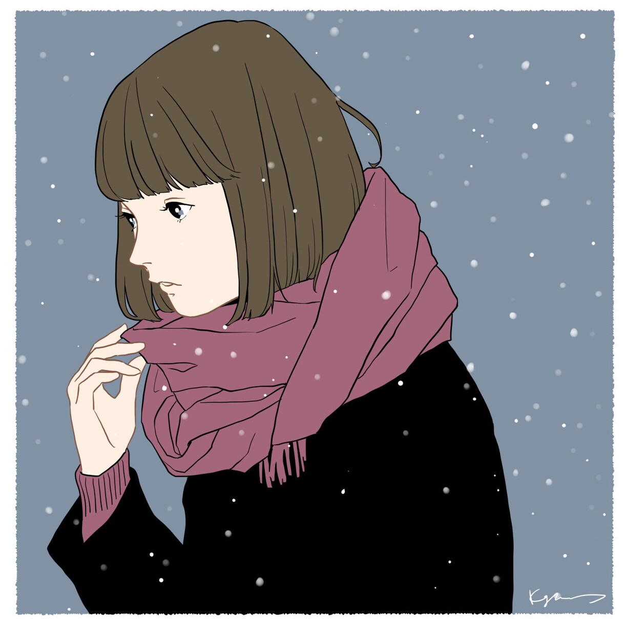 おしゃれで可愛いアイコン・似顔絵を制作いたします オリジナリティ溢れるスタイリッシュなイラストをお探しなら★ イメージ6