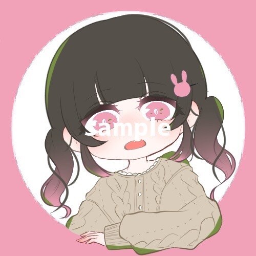 バストアップ限定のアイコンかきます とりあえずのアイコンが欲しい方！ イメージ1
