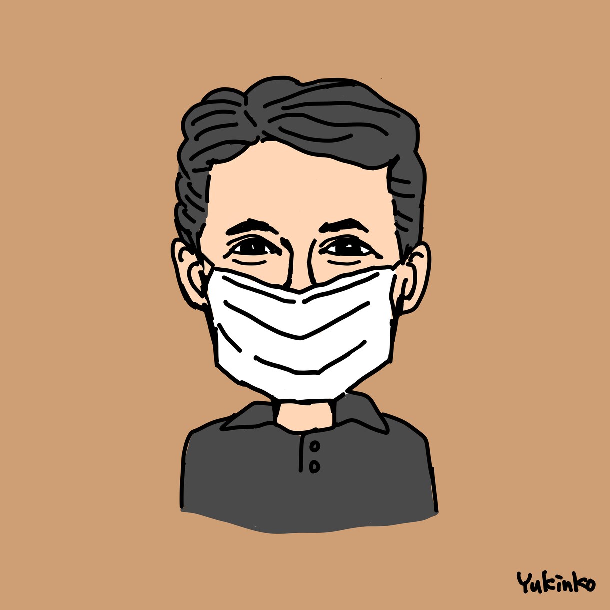 ご希望に合った個性的な似顔絵描きます どんなテイストでもオッケー！アイコン、挿絵、色紙など イメージ10