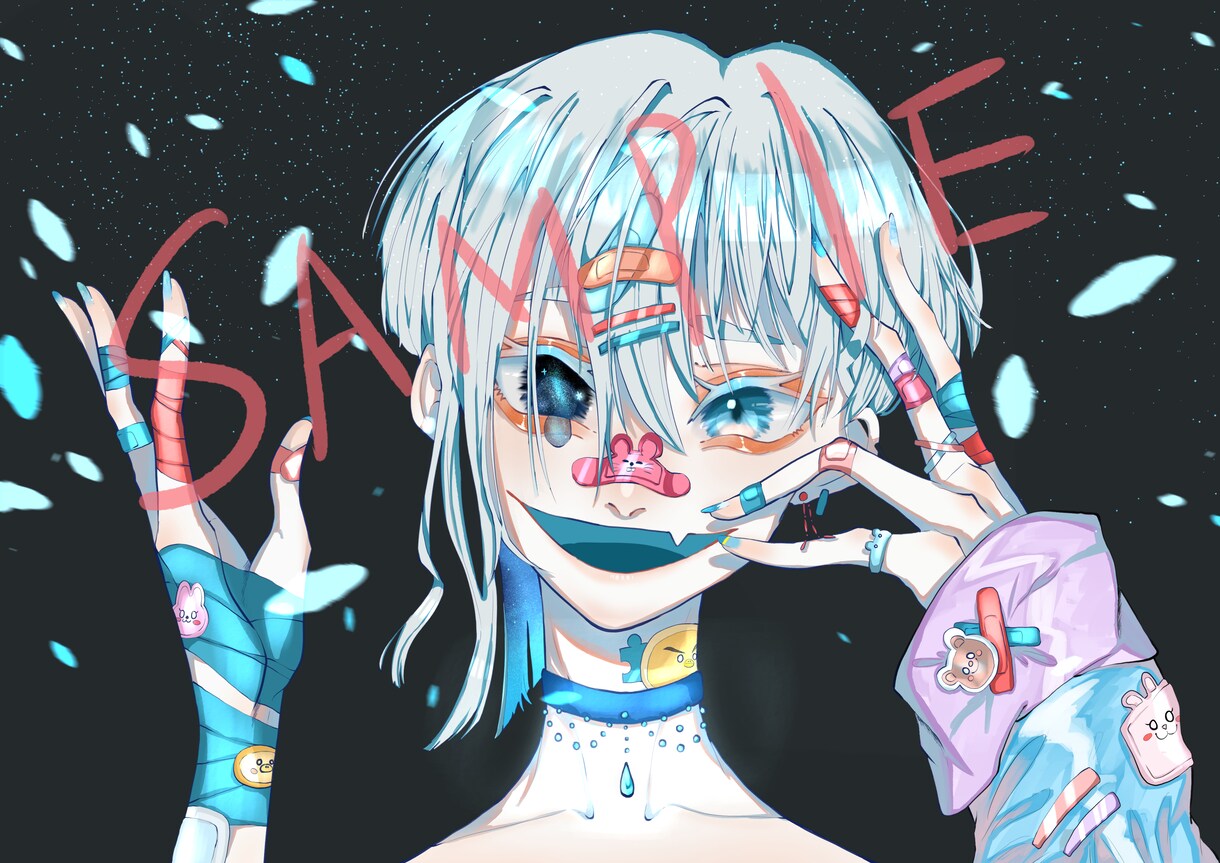 SNS用のアイコンイラスト描きます SNS用のアイコンイラストを描かせて頂きます！ イメージ1