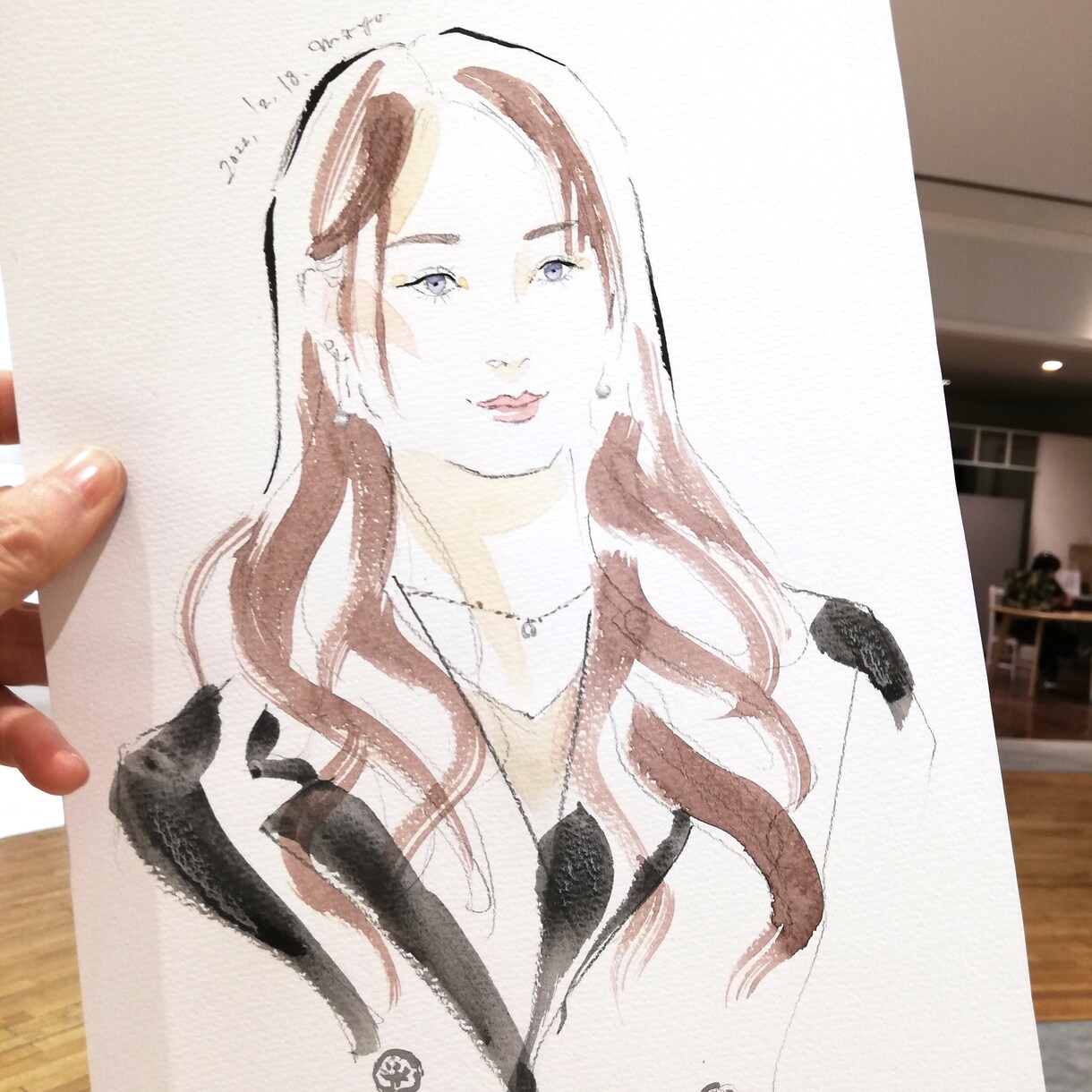 プロのイラストレーターが似顔絵を描きます 第一線で活躍するイラストレーターが似顔絵を描きます。 イメージ7