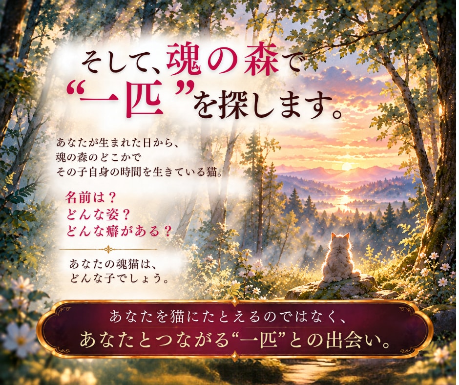 本当の自分を“あなただけの魂猫”から読み解きます 繰り返す毎日に疲れてしまっているあなたへ|癒しの鑑定 イメージ6