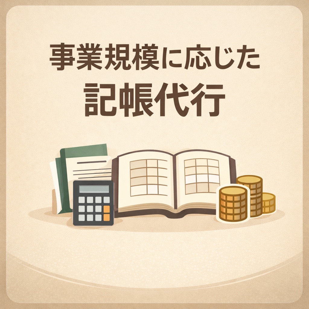 事業規模に応じた記帳代行を行います 経理実務経験のある会計士が、記帳の先まで見据えて対応します イメージ1