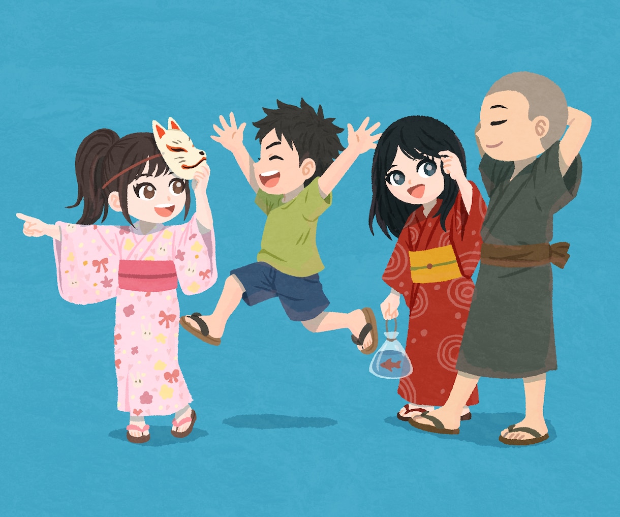 SNSアイコンに！心が温まる絵本風イラスト描きます あなただけの特別な世界観をアイコンに。 イメージ3