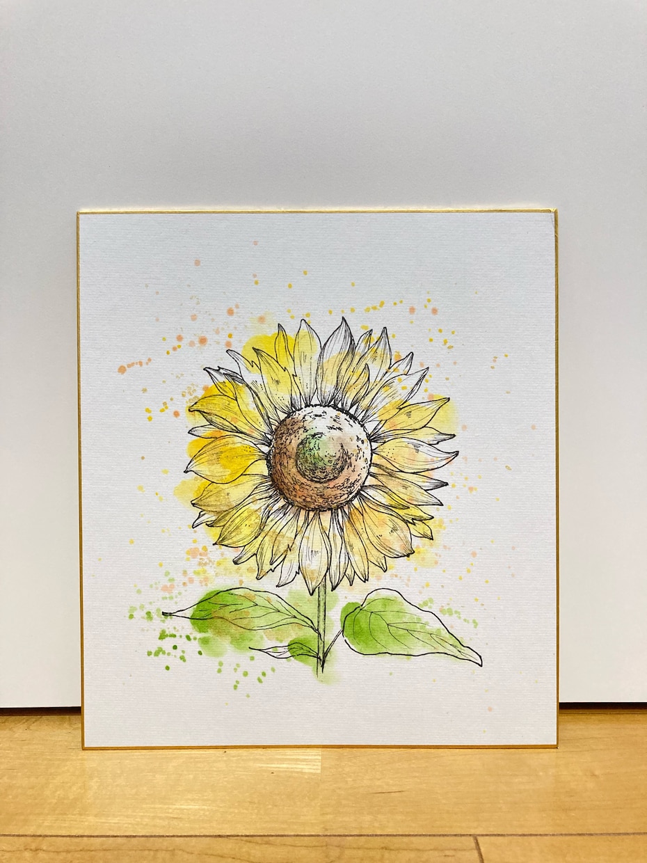 誕生花やお好きなお花の絵を描きます あなたに、大切な誰かに、世界に一枚だけの特別なお花を。 イメージ8