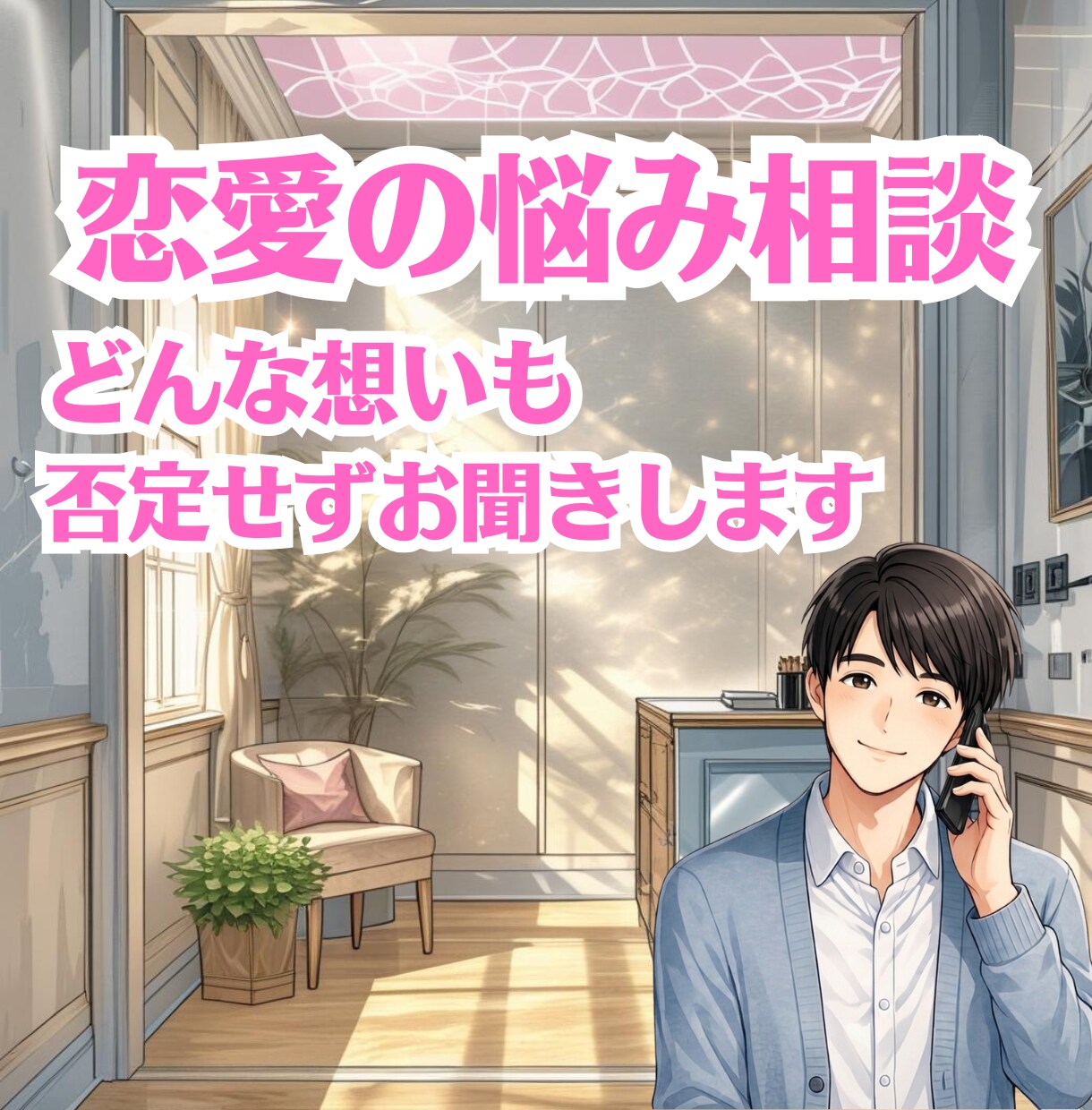 男心を通訳します！彼の本音を知って悩みを解消します もう彼の言動に振り回されない！男性心理から本音を解読します イメージ1