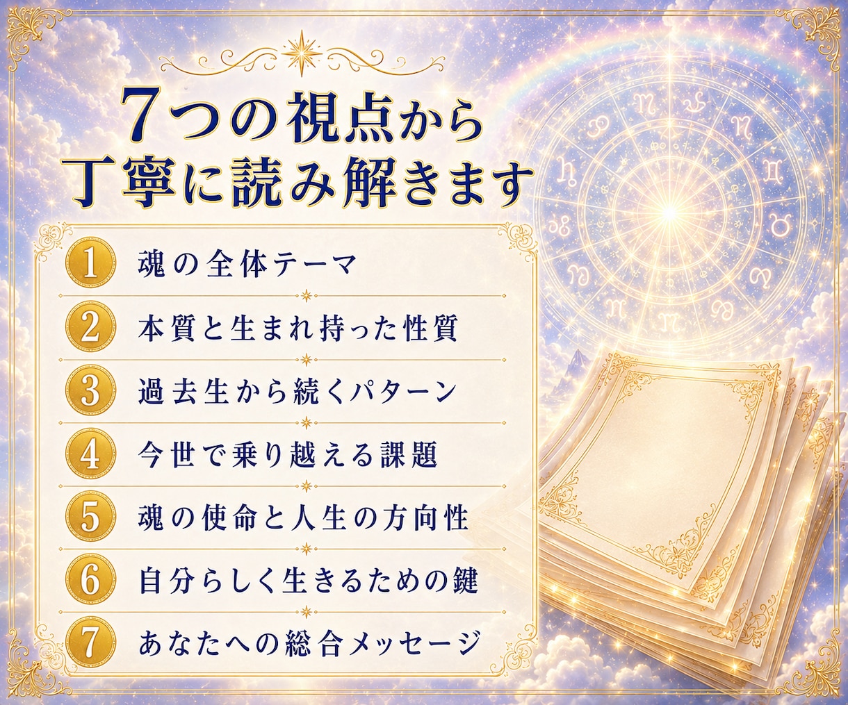 生まれてきた意味と人生の使命を占星術で読み解きます 本当の自分と人生の方向性がわかる本格ホロスコープ鑑定 イメージ5