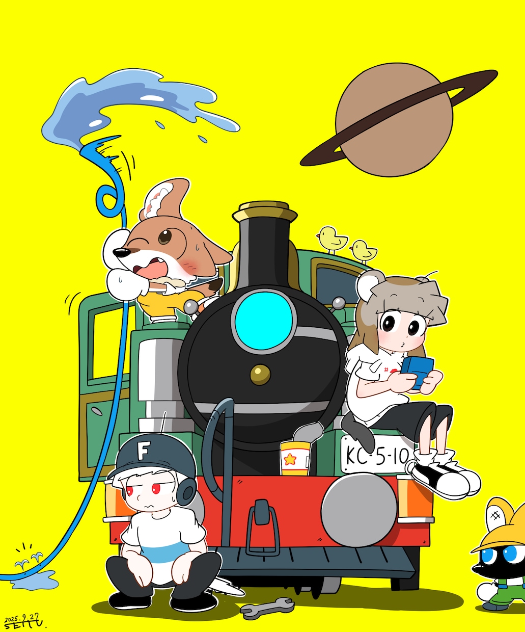いろいろごった煮！情報量多めのイラスト描きます 広告にもピッタリ！雑誌の挿絵製作経験のある絵描きが描きます！ イメージ1