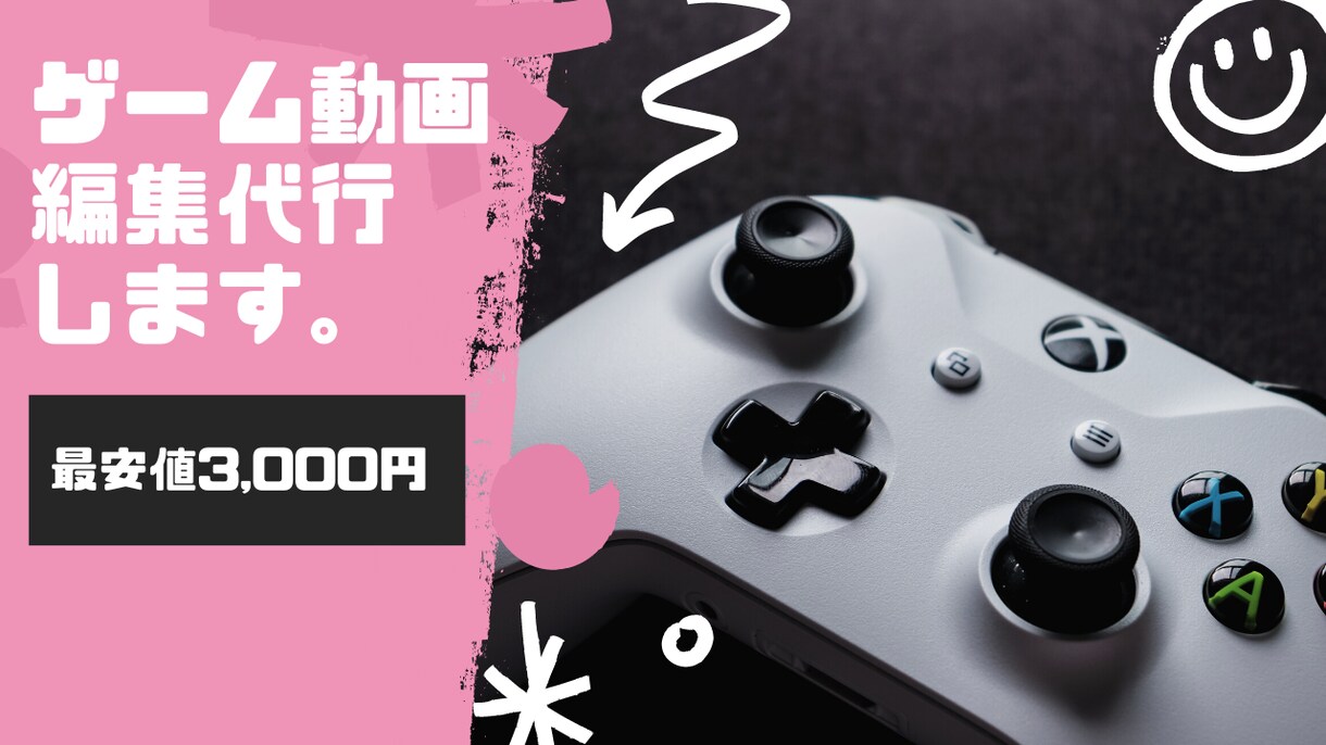 ゲーム実況 動画編集します 最安値・迅速に編集、サムネ・タイトル作りも！ イメージ1