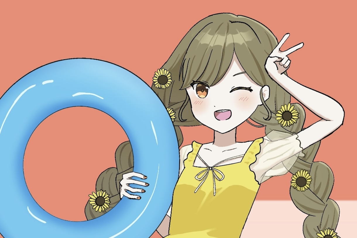 イラスト全般描きます 可愛い女の子キャラお任せください！ イメージ1