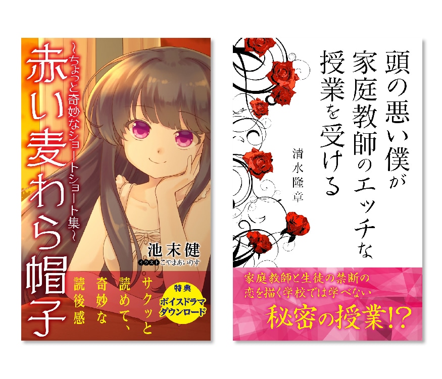 電子書籍の表紙（Kindle）をお作りいたします ハイクォリティな装丁をプロのデザイナーが提供 イメージ2