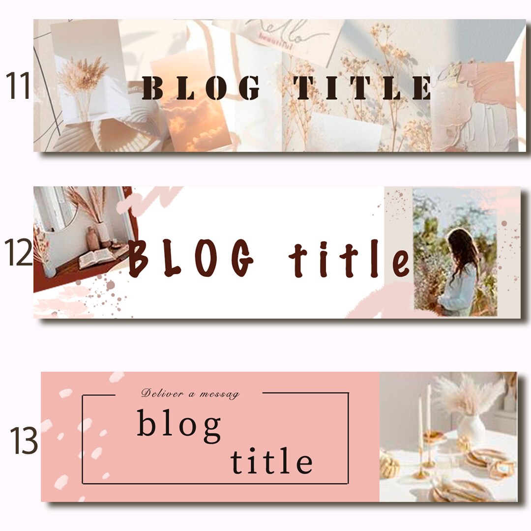 周りと差がつく！オシャレなヘッダーを簡単に選べます あなた好みがきっと見つかる！早急にデザインを変えたい方必見！ イメージ5