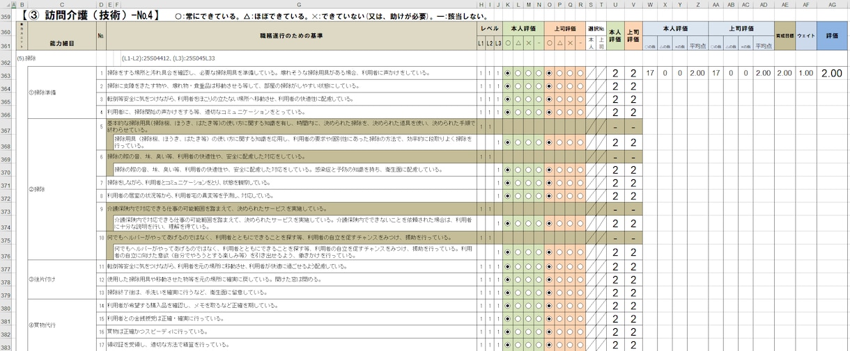 処遇改善加算手当を賞与で支給する方法を販売します テンプレートは全てを含んだパッケージ商品です。 イメージ5