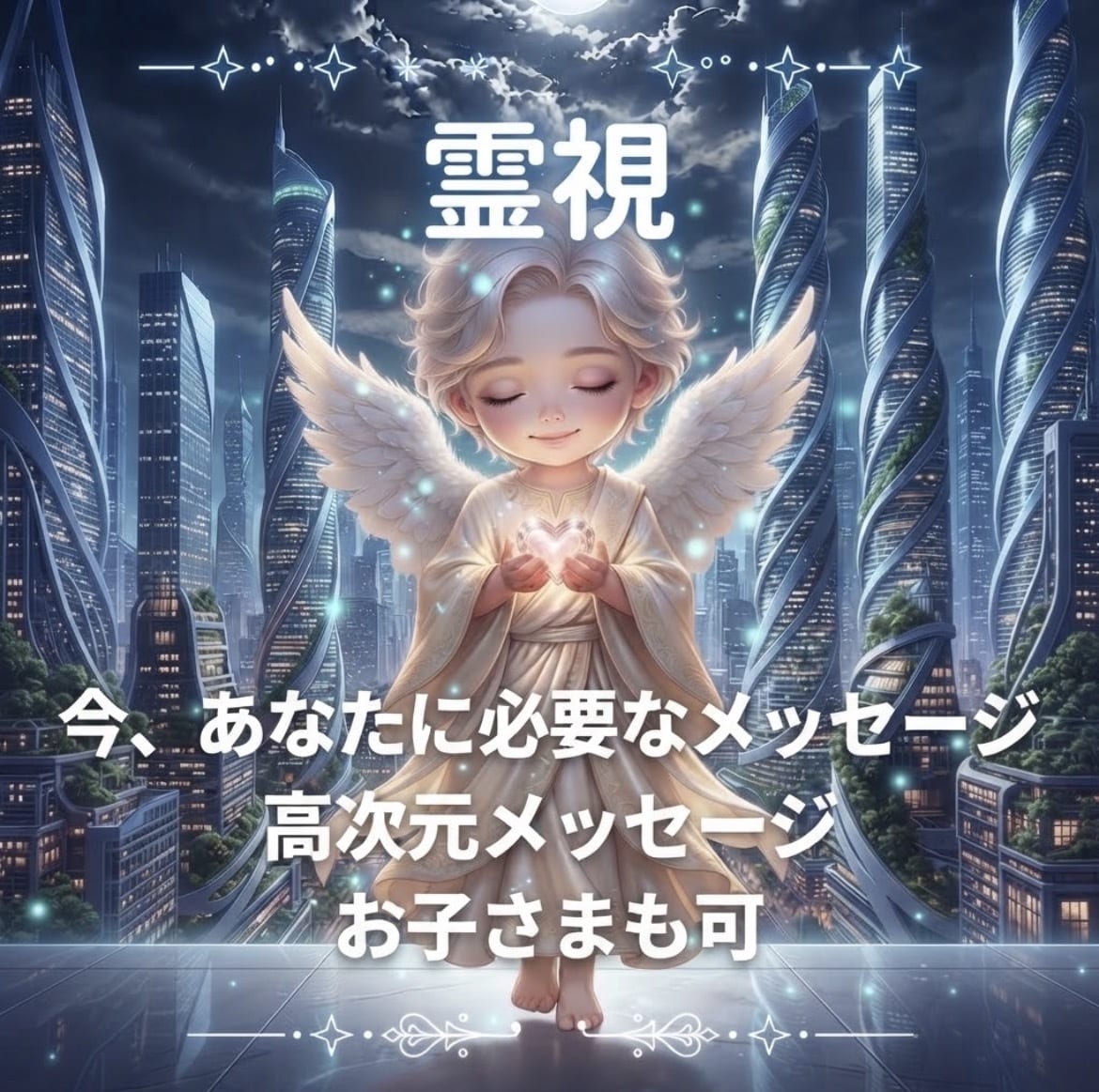 今のあなたorお子様に必要なメッセージを霊視します 全般✡️恋愛・人間関係・仕事・自信・家族・子供・夢・金運など イメージ3