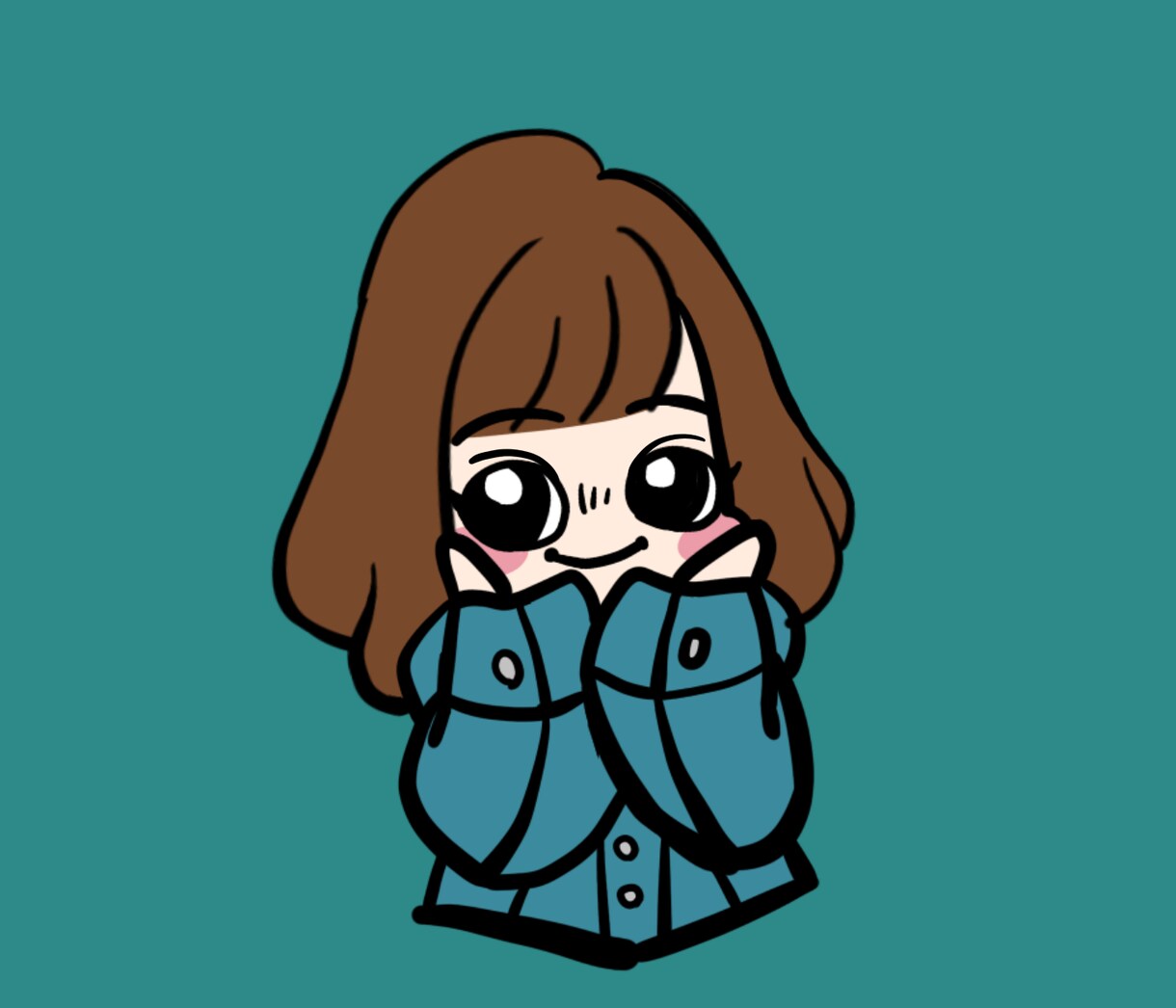 ぱっちりお目目の可愛い似顔絵描かせていただきます InstagramやLINEのアイコンなどに！ イメージ4