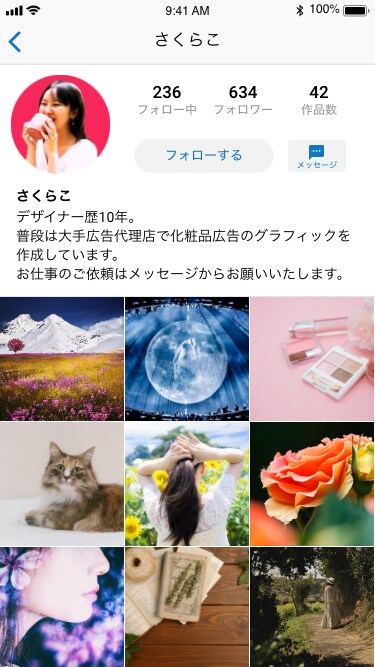 SNSでオシャレに見えるプロフ画像を作成します 最短2日★SNSで使う顔写真、アイコンに自信がない方へ イメージ4