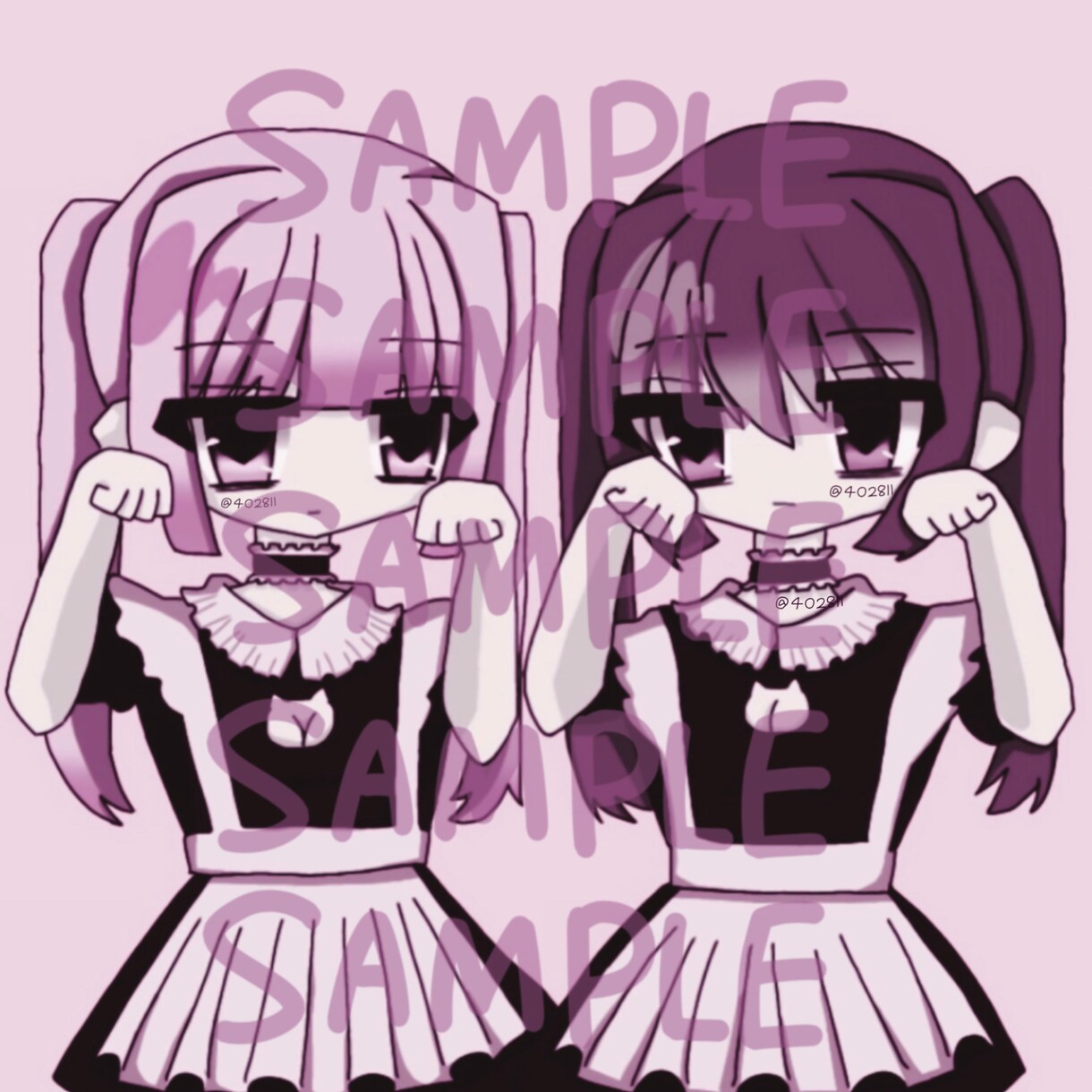女子高生が貴方好みの絵を描きます 地雷量産型のかわいくて納品はやいイラスト屋 イメージ2