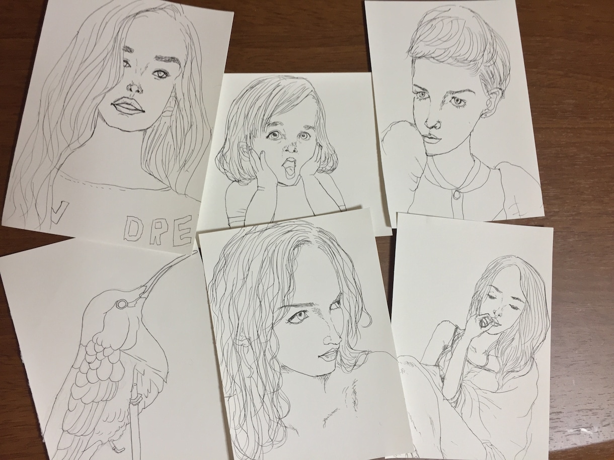 シンプルでオシャレなタッチで似顔絵描きます アイコンや名刺に乗せる似顔絵をお探しの方♬ イメージ4