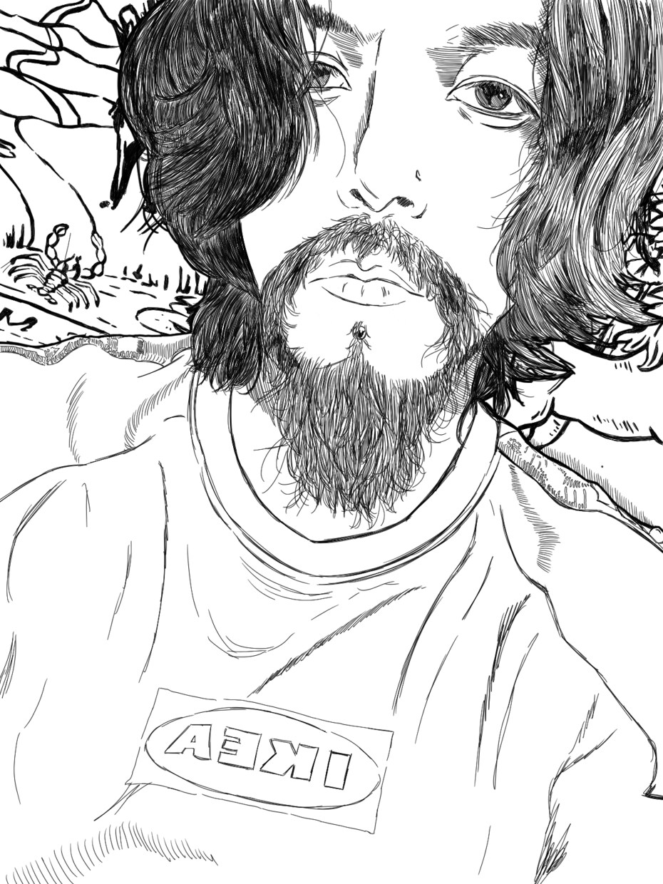 似顔絵。アイコンに使えると思います 主に模写です。キメキメの自撮りを少し味のある感じで描きます。 イメージ7