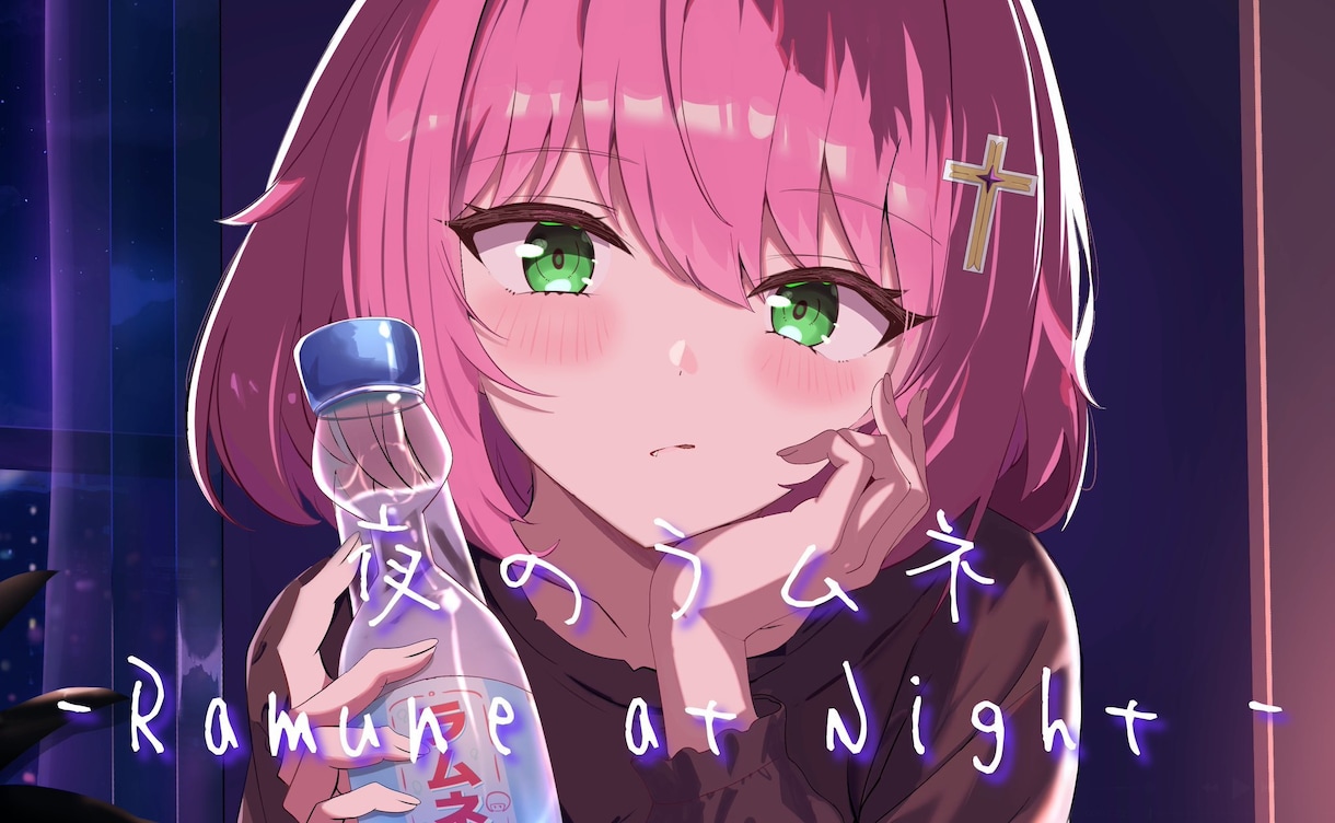 イラスト、MV用、記念絵、サムネなどを制作します SNSアイコン、YOUTUBEヘッダー、記念絵、MV用など イメージ1