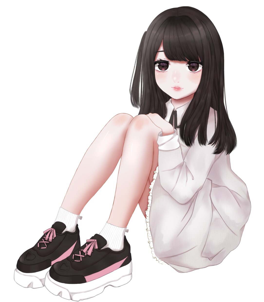 女の子の厚塗りアイコン描きます 地雷系女子、病み可愛い女の子が好きなあなたに イメージ5