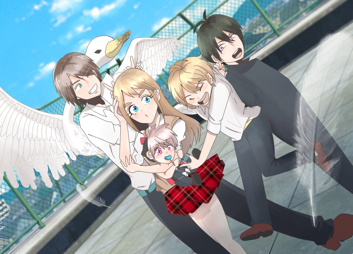 イラスト作成を行います アニメテイストのイラストを作成いたします。 イメージ6